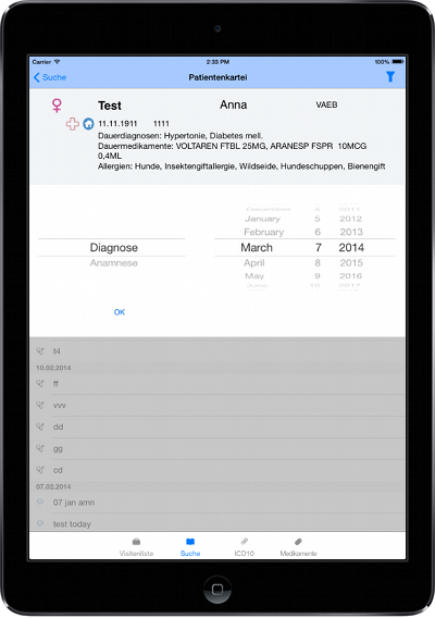 iPadHochKarteiNotfall